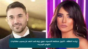 زيادة النفقة.. تأجيل محكمة الأسرة دعوى زينة ضد أحمد عز بسبب مطالبات التوأم الجديدة